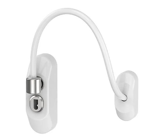 Veilig raambegrenzer afsluitbaar met sleutel