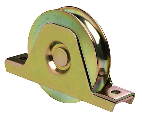 Wielen inclusief steun dubbel gelagerd Ø80mm (fr)