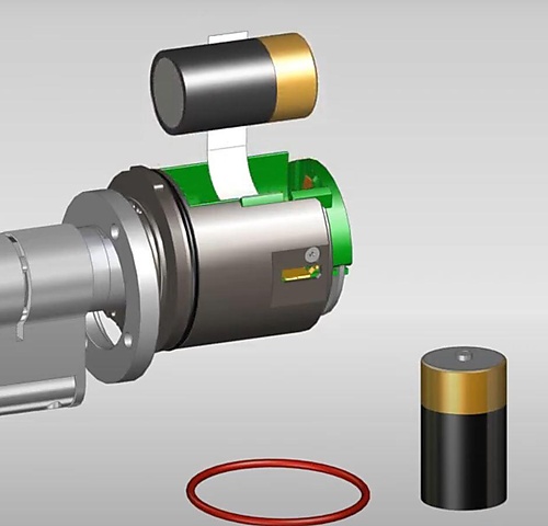 Wilka Batterij voor elektronische cilinder